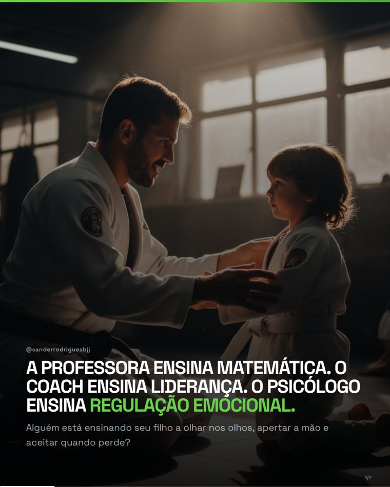 Carrossel Sander Rodrigues BJJ — professor e aluno